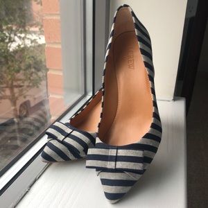 J.Crew Factory Isabelle Bow Pumps